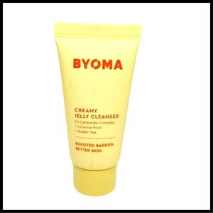 2 X Byoma Creamy Jelly Cleanser Ceramide Licorice Green Tea 1 FL.OZ. 30ml. Trave